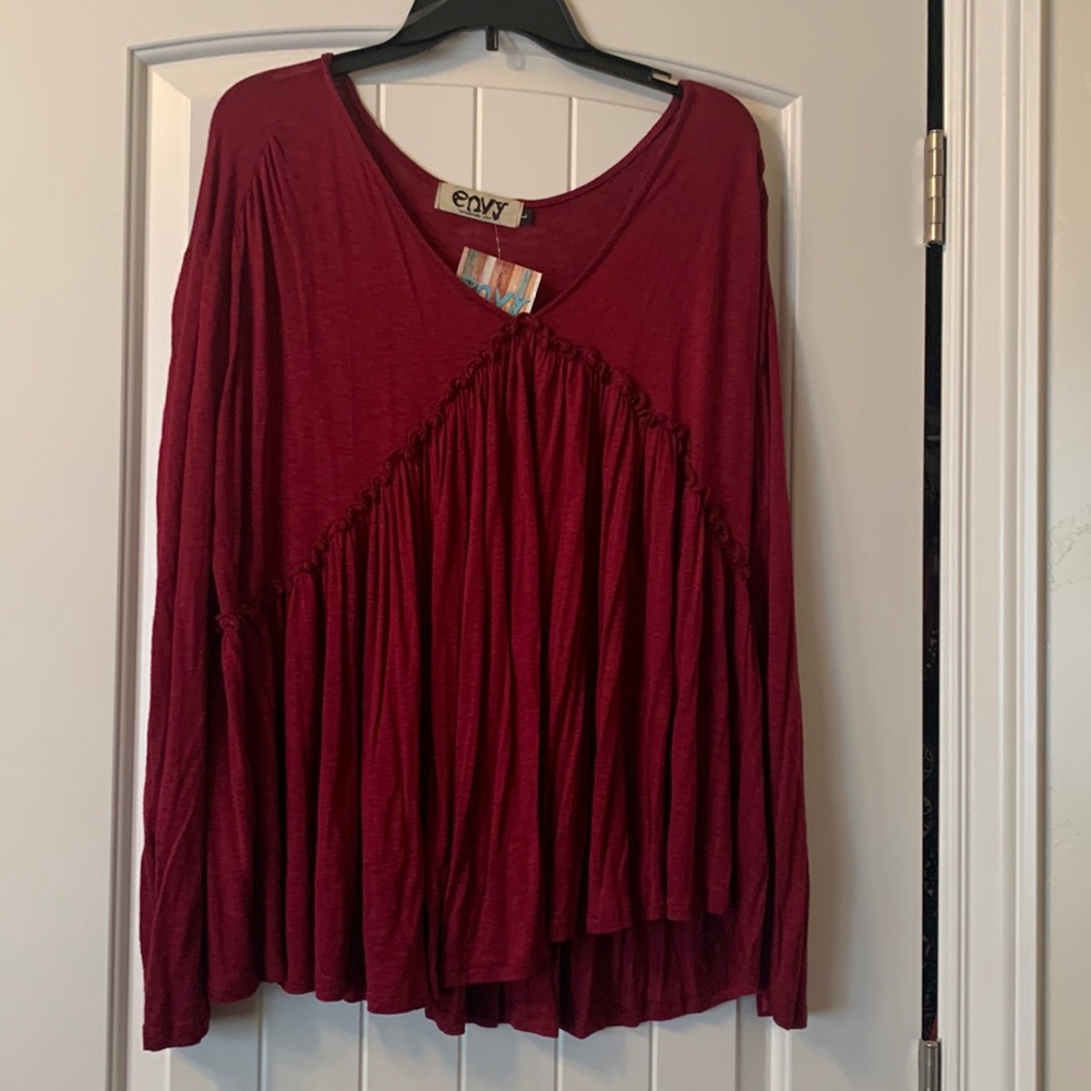 Cute knit little babydoll top